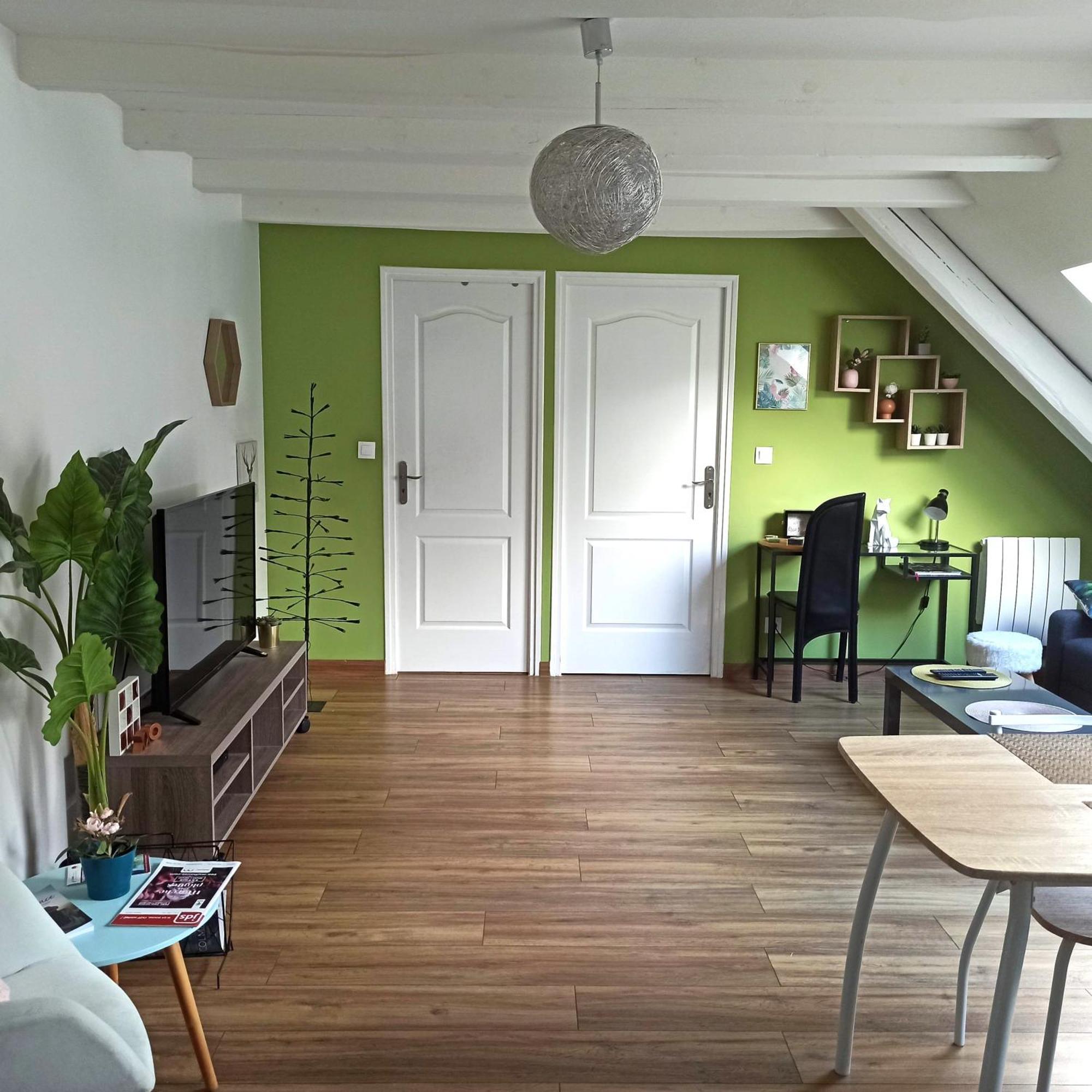 Joli gîte F2 indépendant avec jardin privé Rouffach Exterior foto